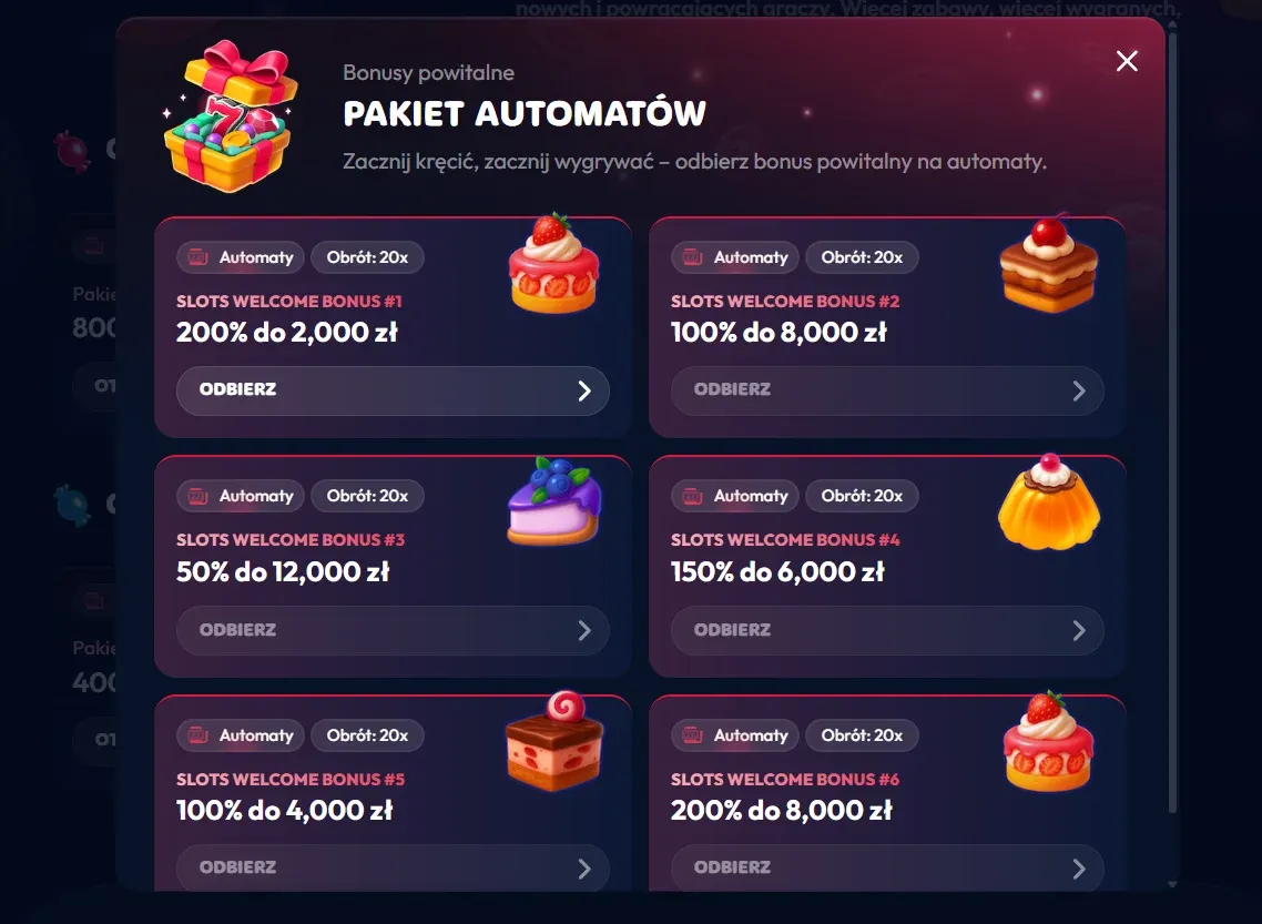 bonusy gambiva casino